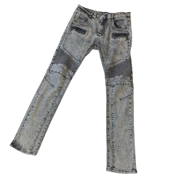 Balmain Paris Biker Denim