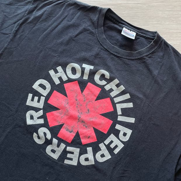 04’ red hot chili peppers tee 레드핫칠리페퍼스