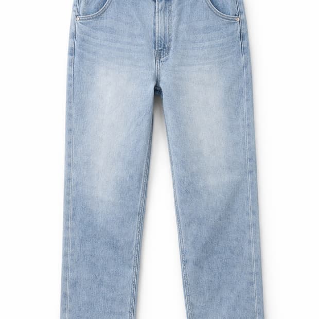 SIENNE 연청 세미 와이드 데님 S