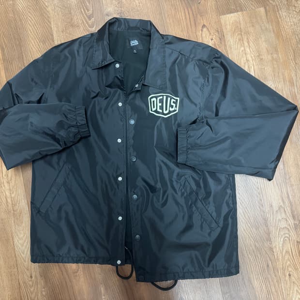 데우스 서울 코치자켓 /XL사이즈 / 블랙