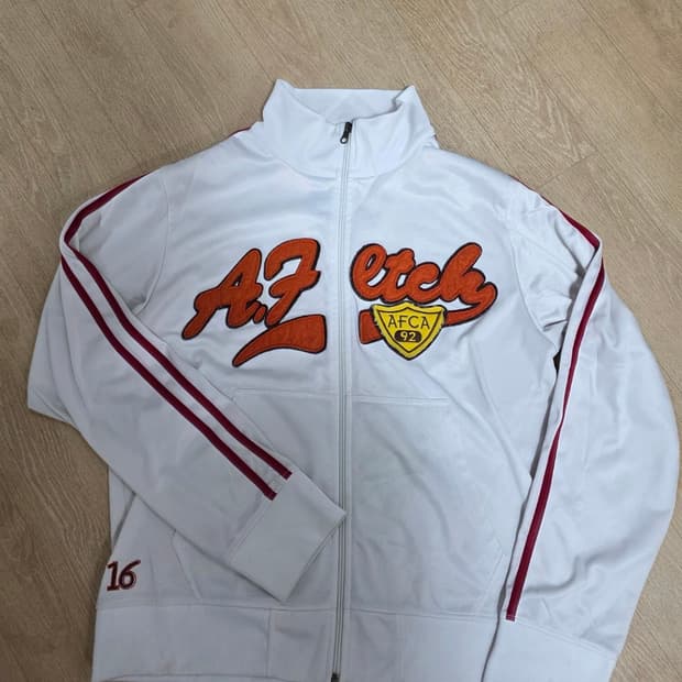 아베크롬비 아플리케 자수 트랙탑 저지 L