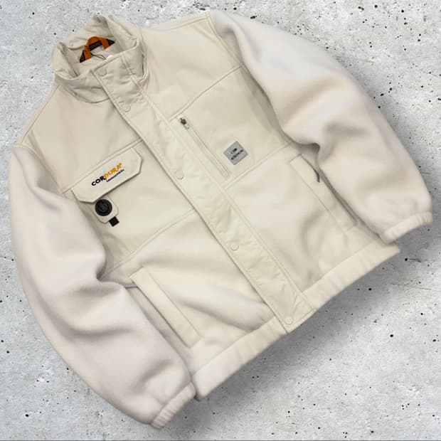 [M] 아이더 코듀라 플리스 자켓 화이트 B392