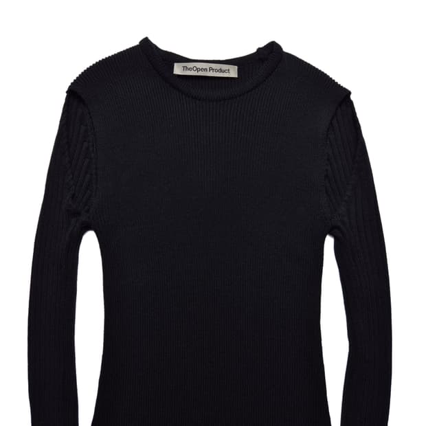 [OS] 더오픈프로덕트 컷아웃 니트 원피스