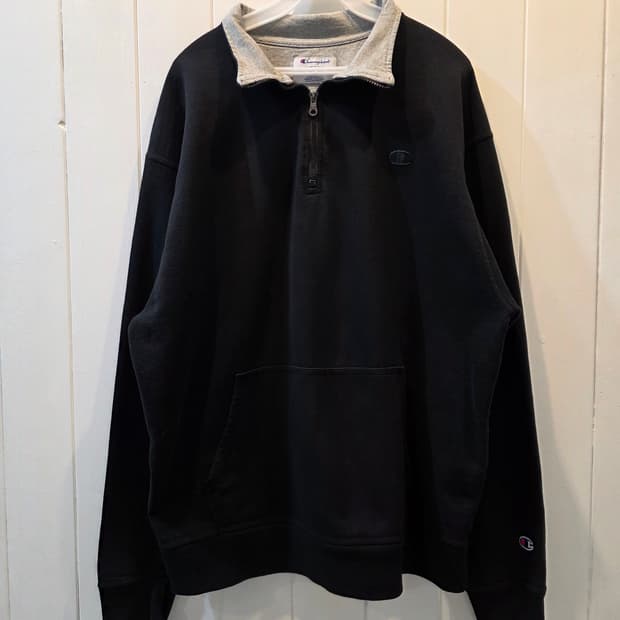 CHAMPION 챔피온 기모 넥카라 반집업