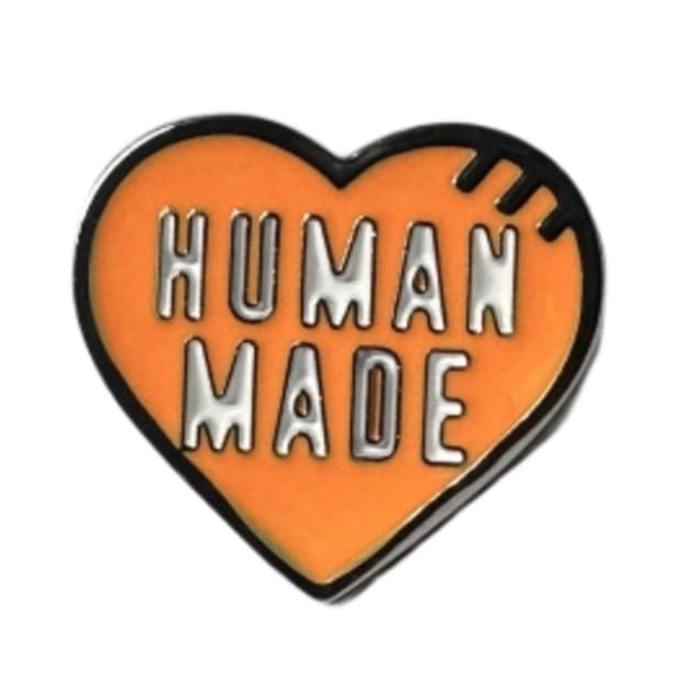 휴먼메이드 하트 핀