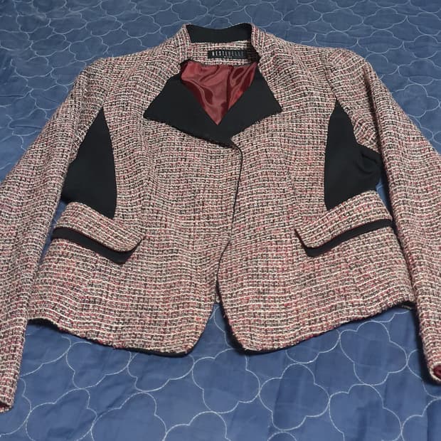 베스띠벨리 밀라노 트위드 자켓 (77사이즈)