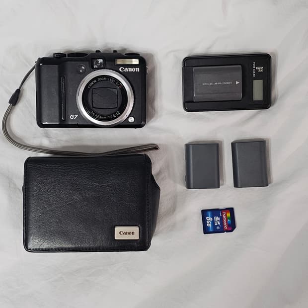 캐논 파워샷 G7 하이엔드 디지털 카메라