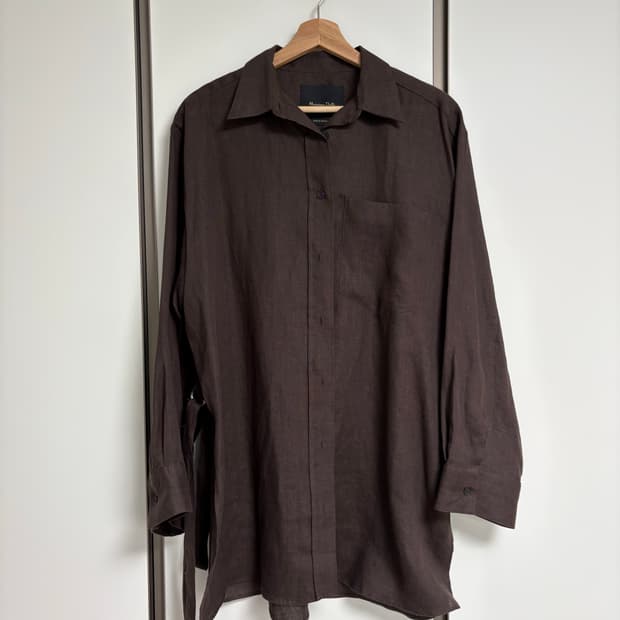 마시모두띠 브라운 셔츠