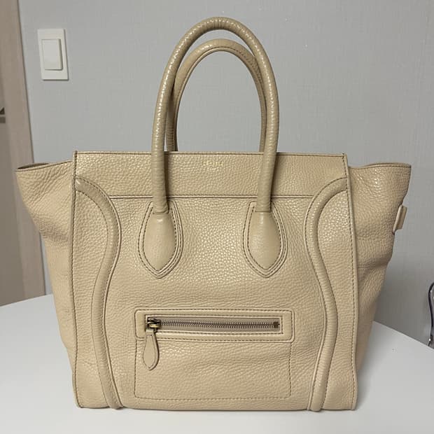 정품 셀린느 러기지 미니 토트백(라지)