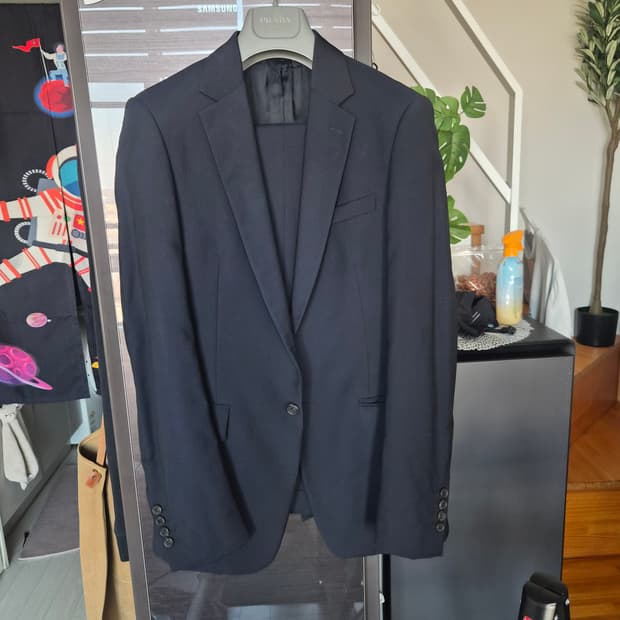 프라다수트 46(Navy) 상하의