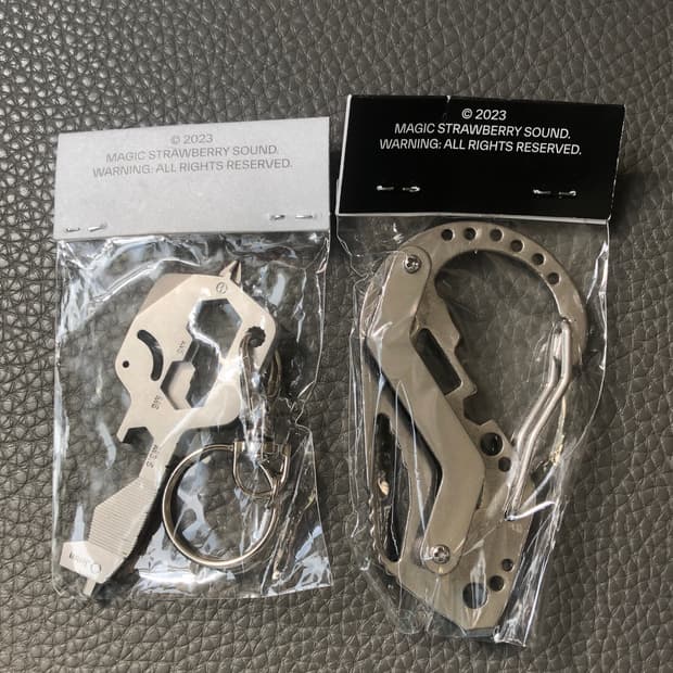 실리카겔 카라비너 & 열쇠