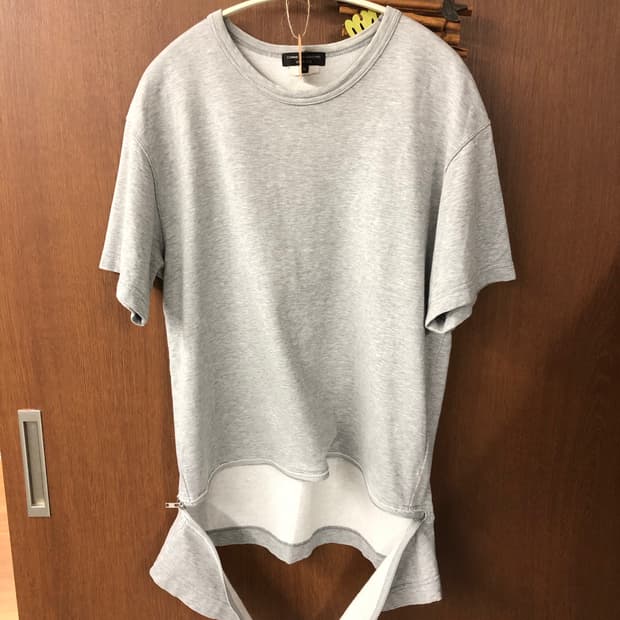 Comme des garcons homme plus 지퍼 반팔티