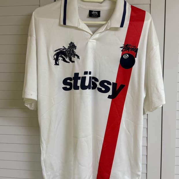 Stussy 풋볼 반팔 티셔츠