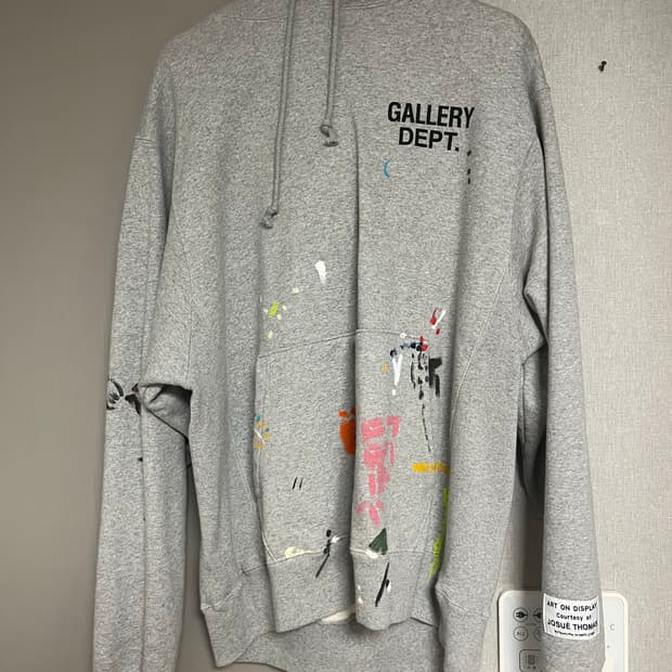 갤러리디파트먼트 페인팅 후드티