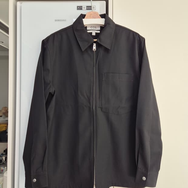 COS 코스 남성 저지 집업 릴랙스드핏 M