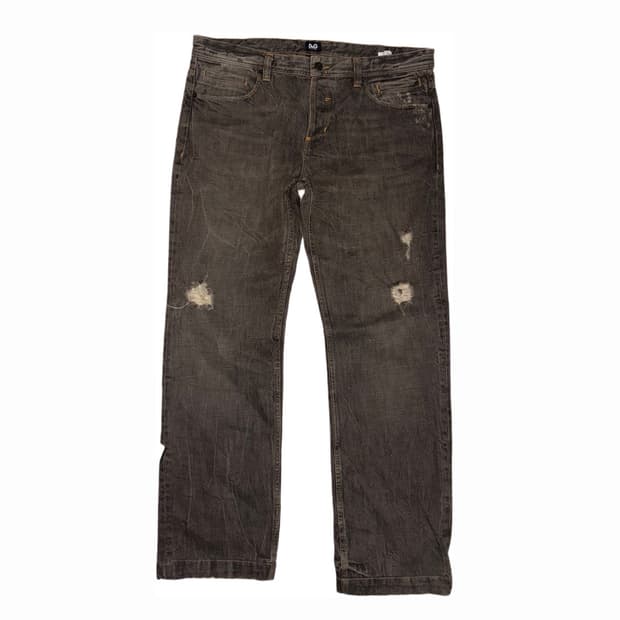 00’s D&G Distressed Denim Pants