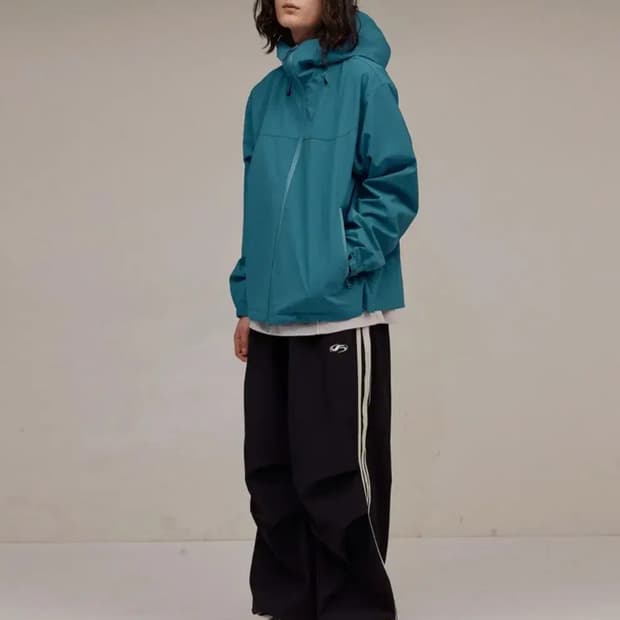 필루미네이트 나일론 파라슈트 벌룬 트랙팬츠 블랙 (M)