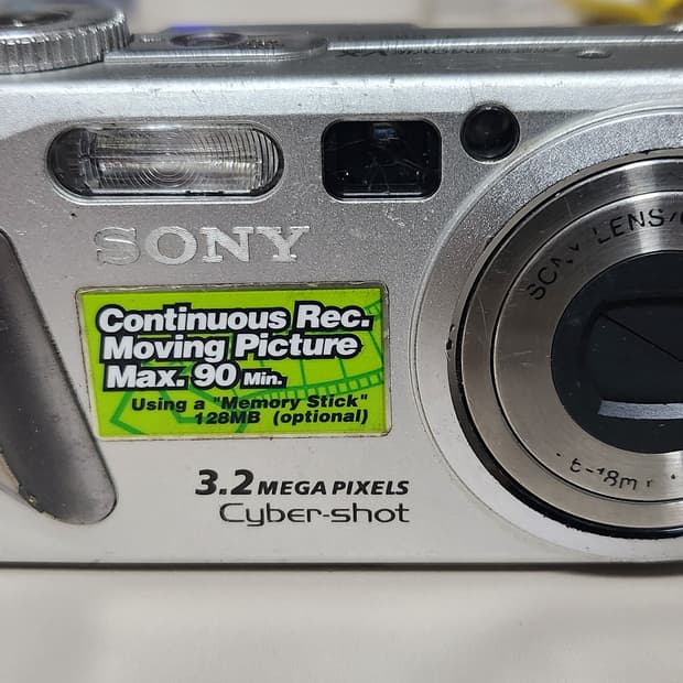 SONY 사이버샷 DSC-P8 빈티지 디지털카메라