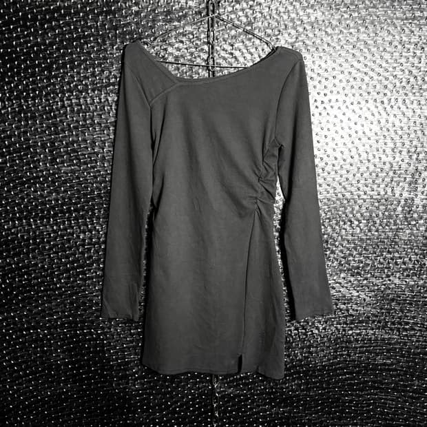 GRL 언발란스 오프숄더 원피스