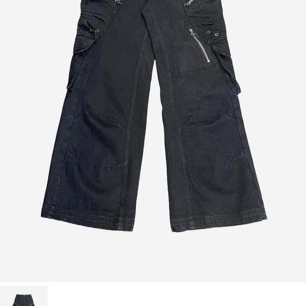 blr MULTI POCKET CARGO DENIM PANTS