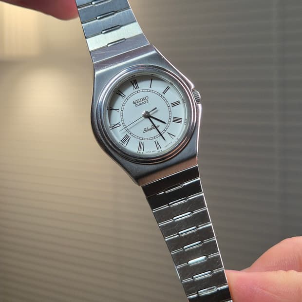 80's vintage SEIKO silverwave quartz