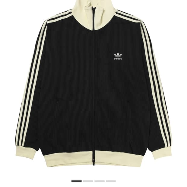 아디다스 와플 베켄바우어 트랙탑 블랙 M