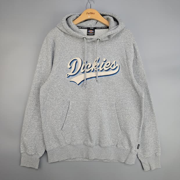 디키즈(Dickies) 자수 로고 후드티 L