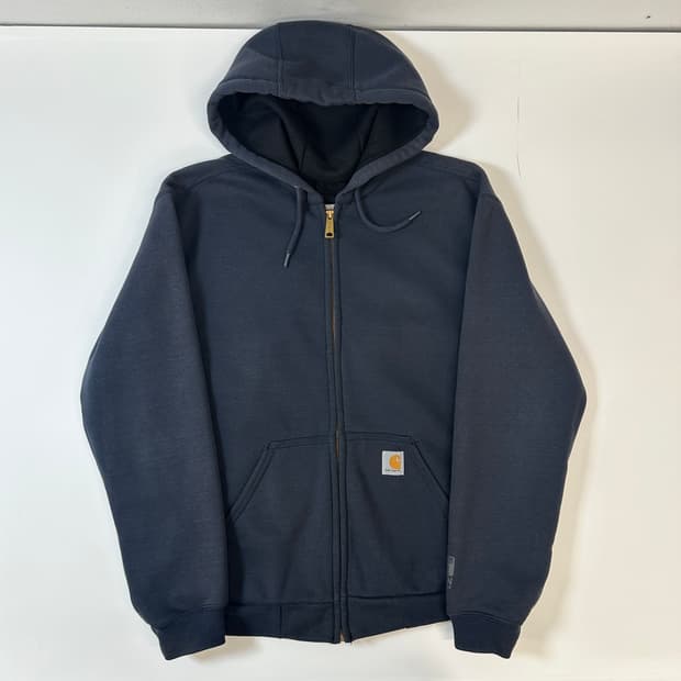 칼하트 레인 디펜더 써멀 후드집업 네이비