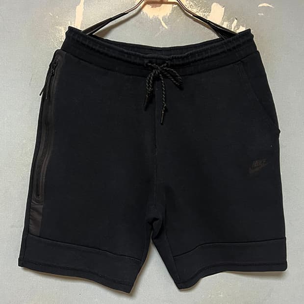 NIKE 나이키 테크 플리스 쇼츠 남자 반바지 블랙 캐주얼 L 32