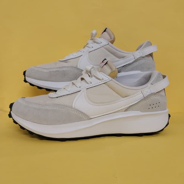 남성 나이키 와플 데뷰 화이트 운동화 (270)