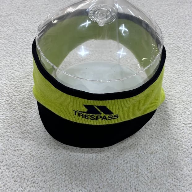 F TRESPASS 로고 썬캡 썬바이저 0423E