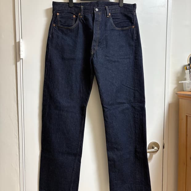 [36x32] LVC 55501 린스드 진 1955 501