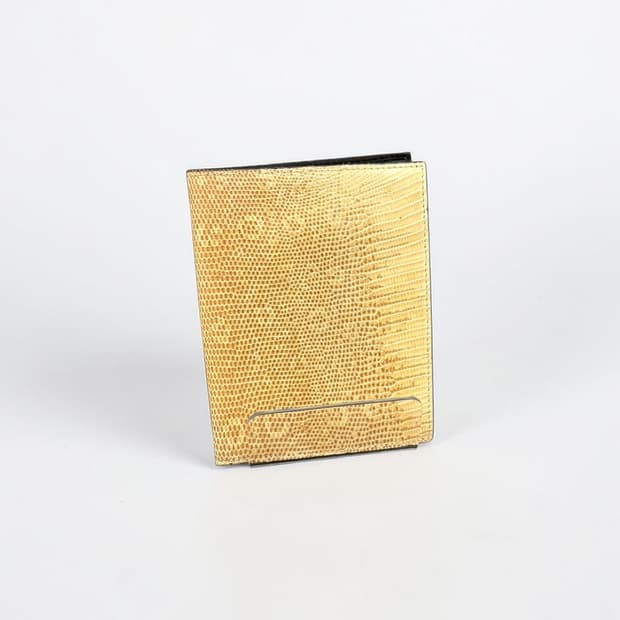 Prada Lizard Leather Wallet