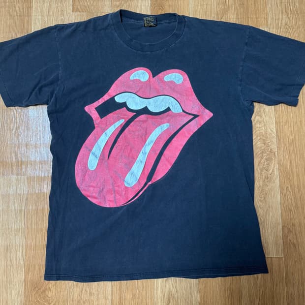 90s 롤링스톤즈 1994 부두라운지 빈티지 밴드티 하드페이딩