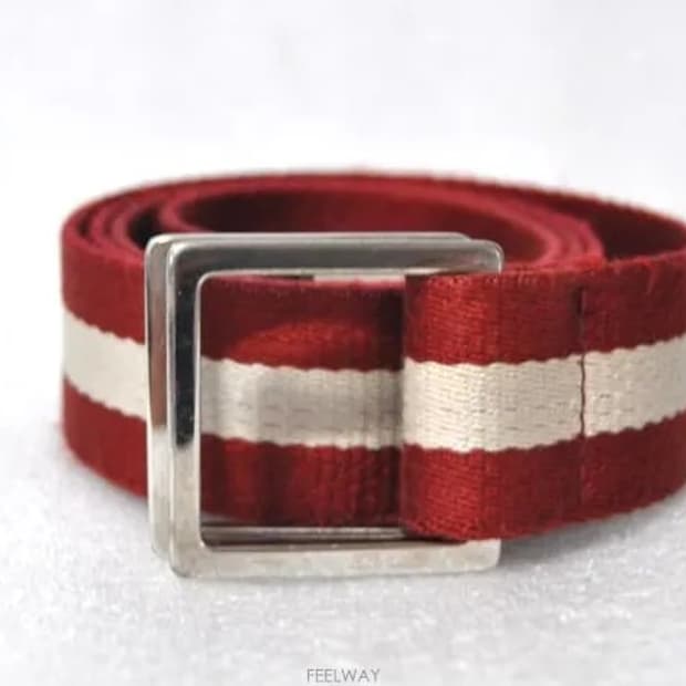 발리(BALLY)/남성삼선벨트(허리30~32)정품