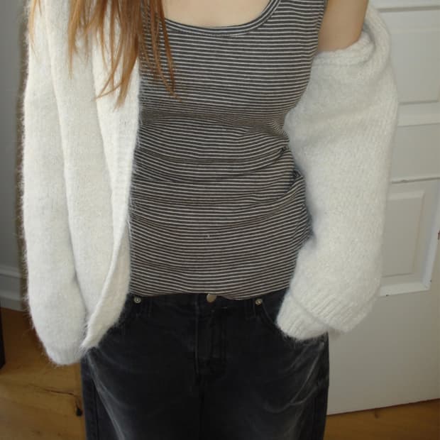 아워캐비넷 diary halter sleeveless