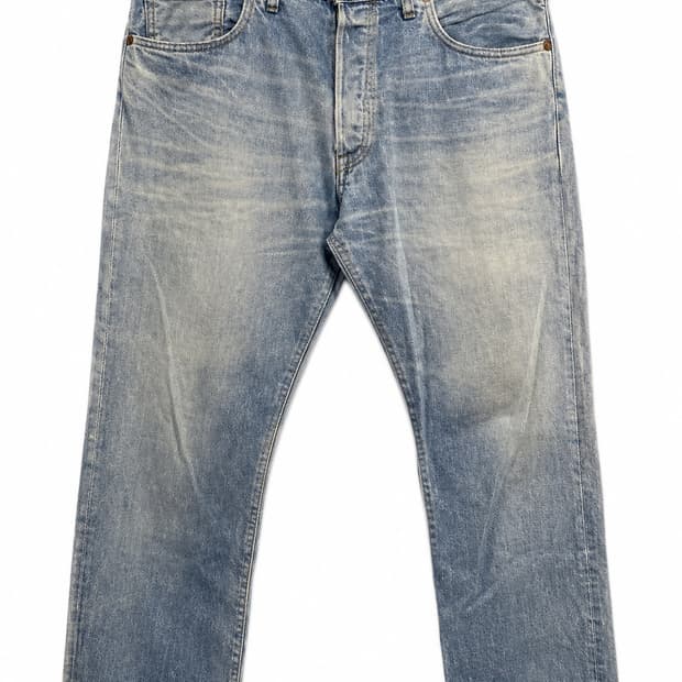 RRL 더블알엘 버튼 플라이 데님 팬츠