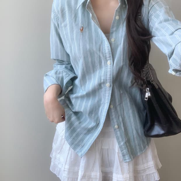 폴로 스트라이프 셔츠 