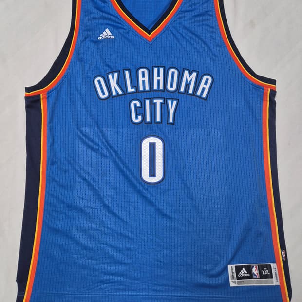 오클라호마 시티 원정 러셀 웨스트브룩 유니폼 팝니다 