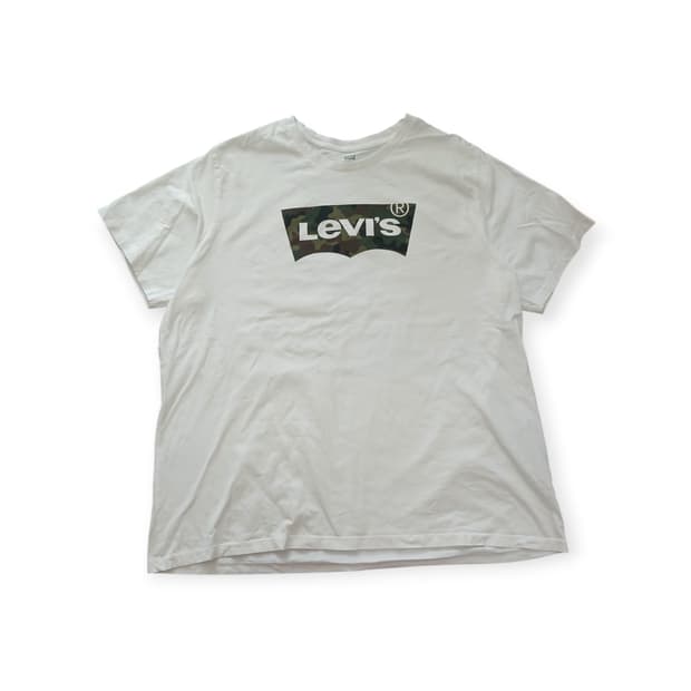 리바이스 카모 반팔티 