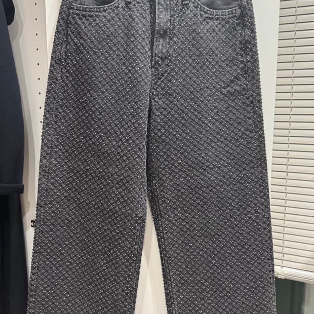 랙앤본 로건 미드라이즈 와이드 진