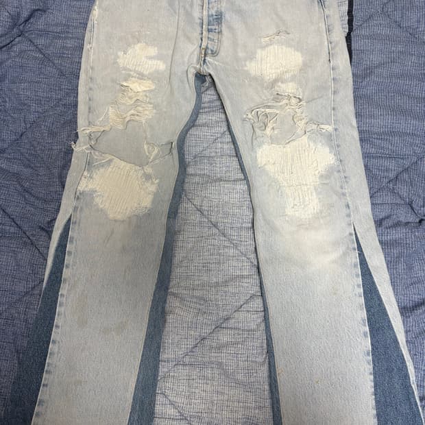 갤러리 디파트먼트 플레어 디스 데님진  33