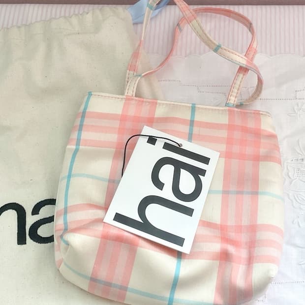 일본 시부야 한정 하이 홈오브하이 Hai Homeofhai 리틀 실크 백