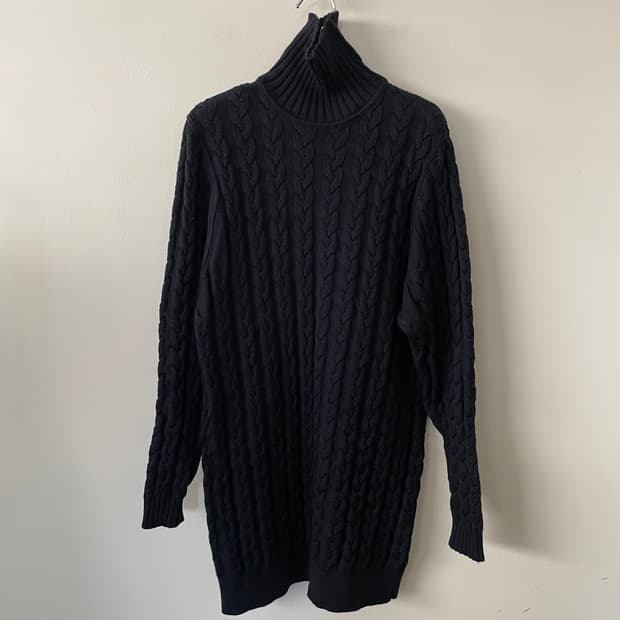 WEEKEND by MaxMara turtleneck knit dress