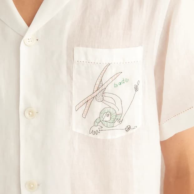 [L]보디 BODE 스키 린넨 셔츠