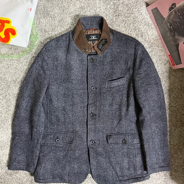 Playboy 플레이보이 코듀로이 스탠드카라 자켓