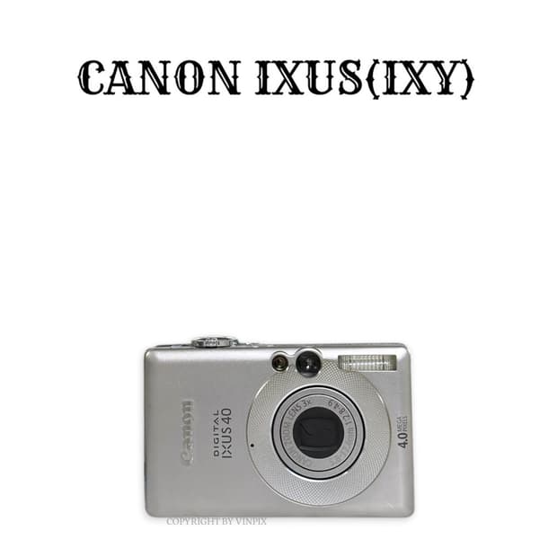 캐논 익서스 40(Canon ixus 40) 빈티지 디지털 카메라 디카
