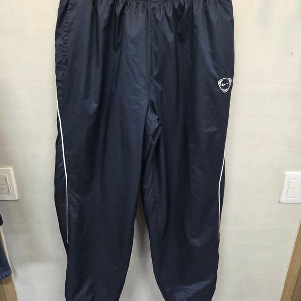 나이키 올드스쿨 축구 패딩 방풍 스트링팬츠 xl