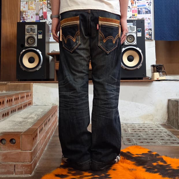 JPN 에드윈 웨스턴 포켓 데님 팬츠