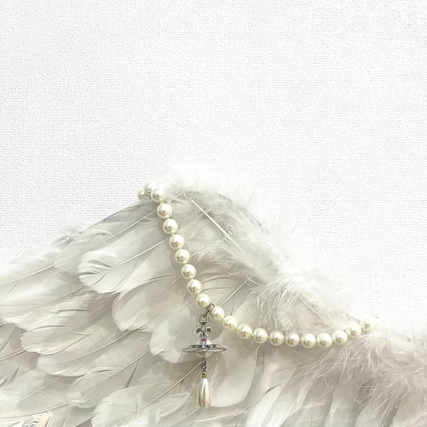 Vivienne Westwood 진주 Orb 드롭 초커